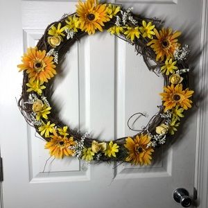 Homemade wreath
